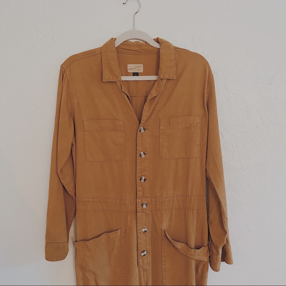 Mustard Boilersuit Coveralls